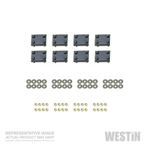 Ford F-150 2004-2014 SuprCab/SuprCrew (Exkl Heritage) Monteringssats för Premier Ovala Sidosteg - Westin - Svart